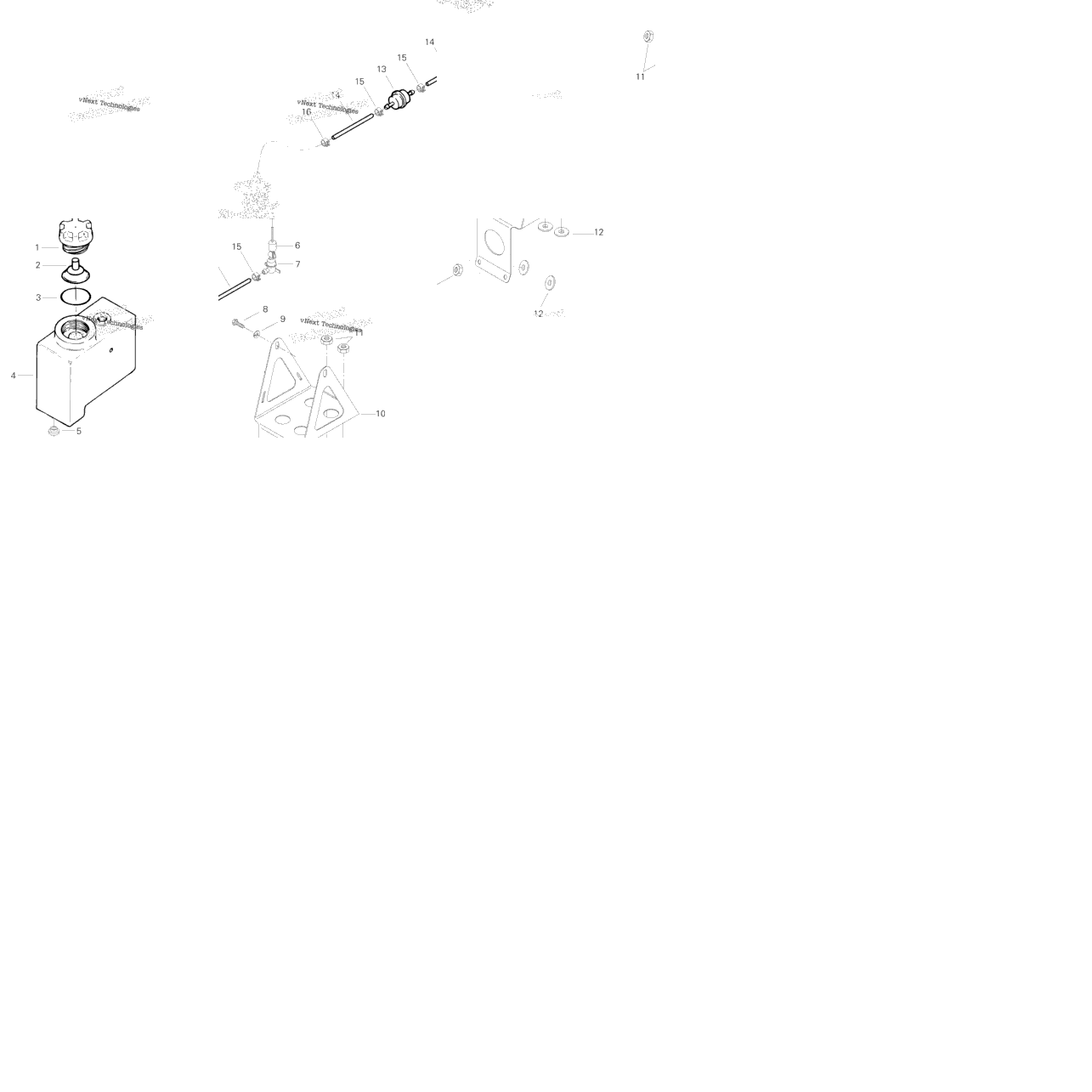 Oil Tank And Support