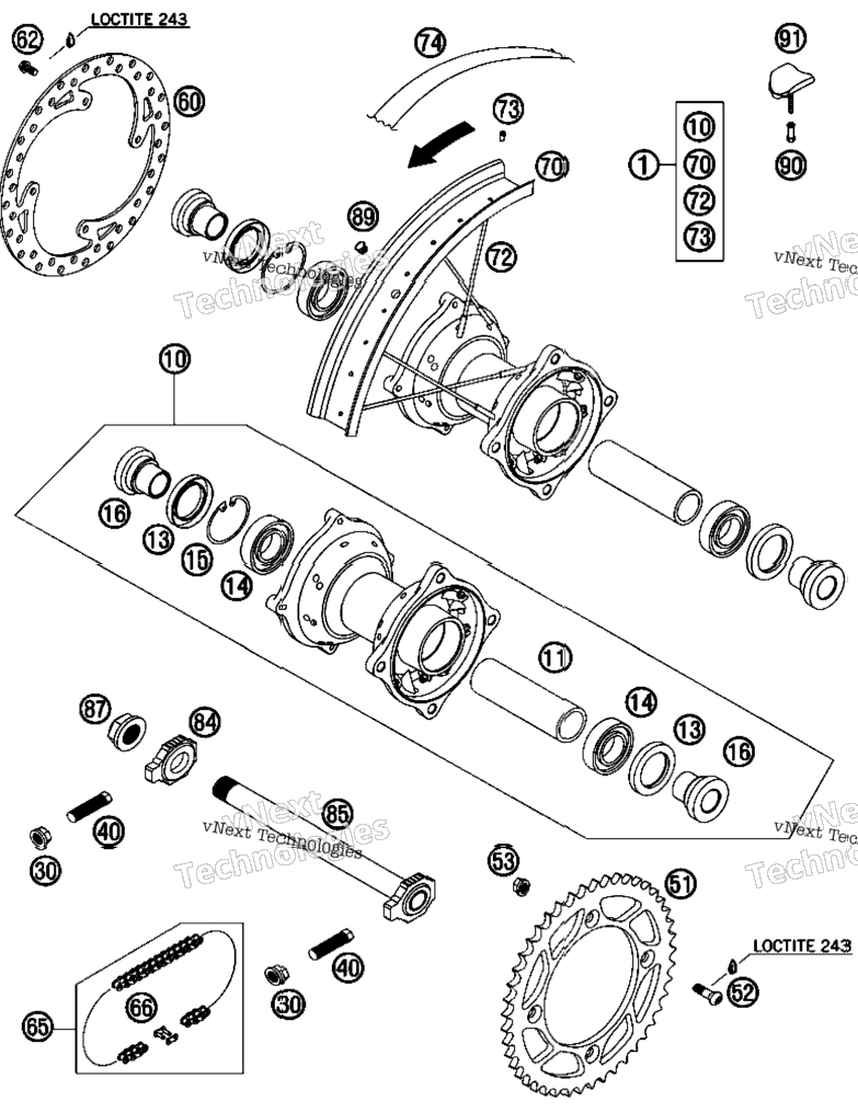 Rear Wheel