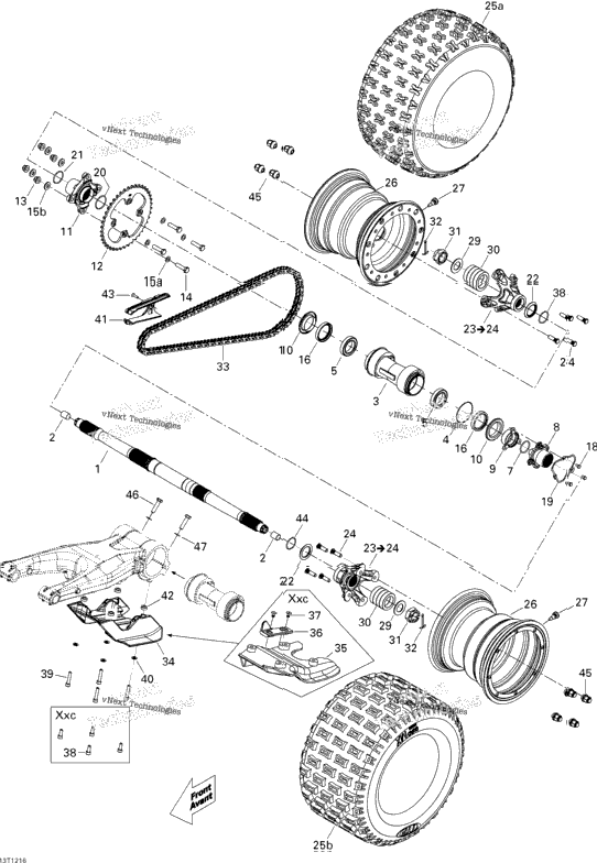 Drive System, Rear