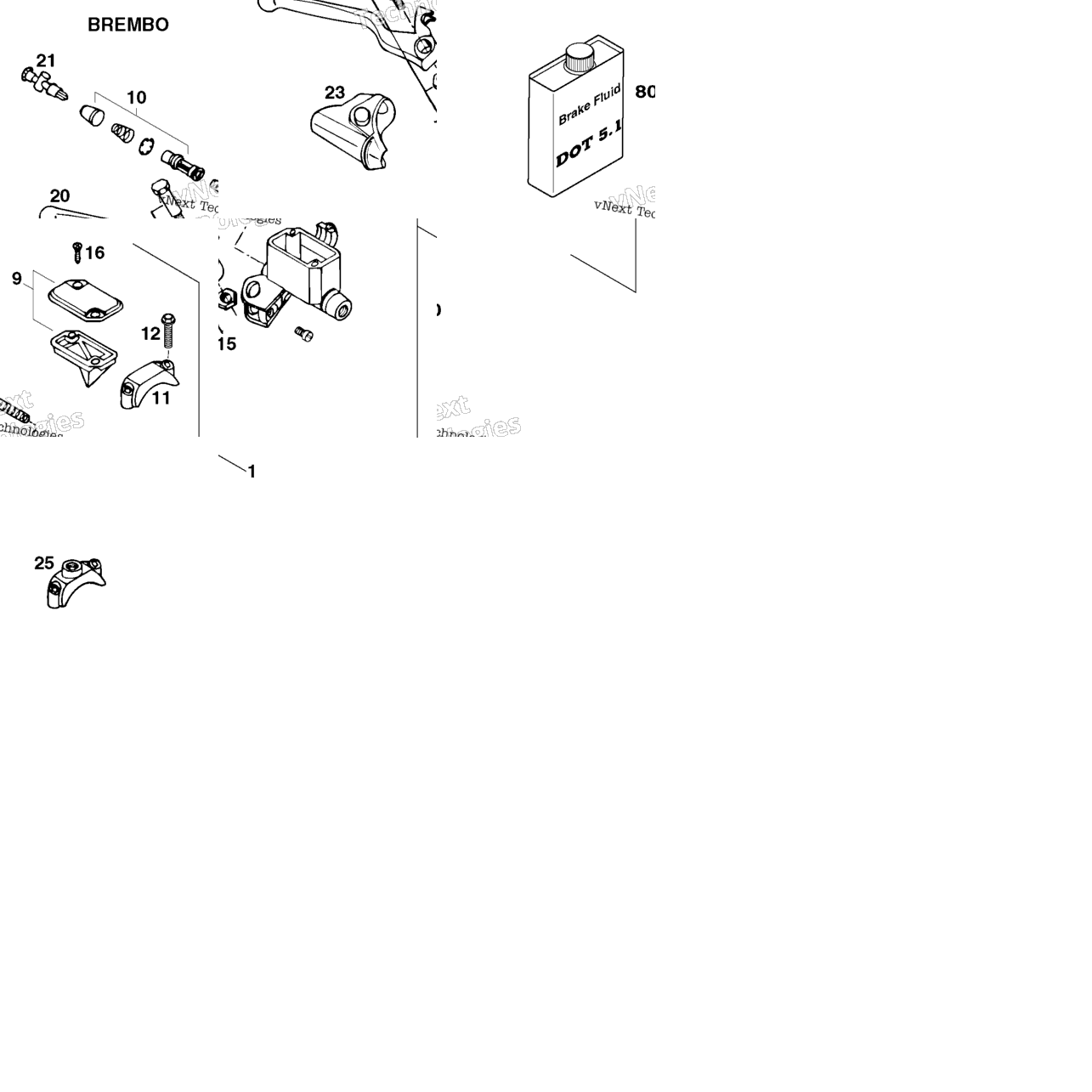 Hand Brake Cylinder