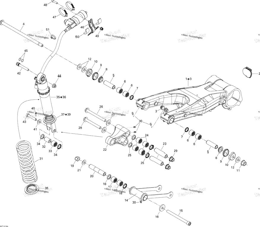 Rear Suspension Xmx
