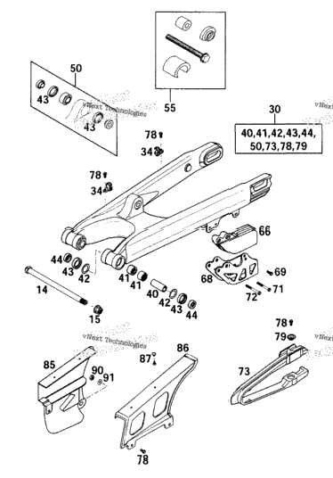 Swingarm, Chain Guard