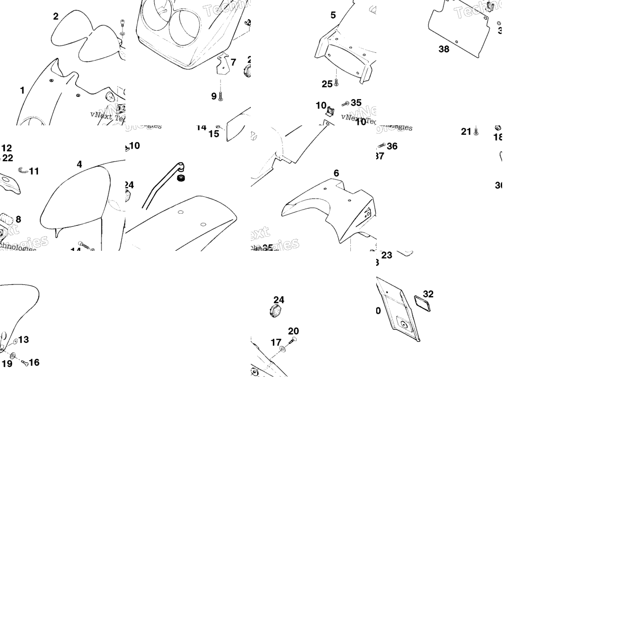 Mask, Fenders