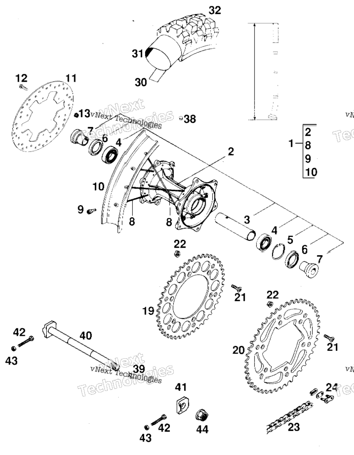 Rear Wheel