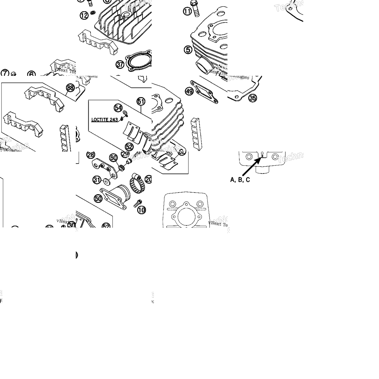 Cylinder, Cylinder Head
