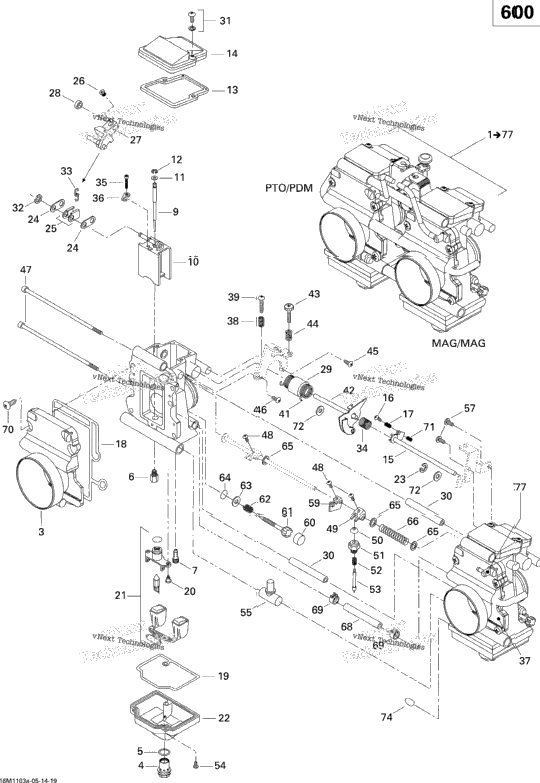 Carburetor 600