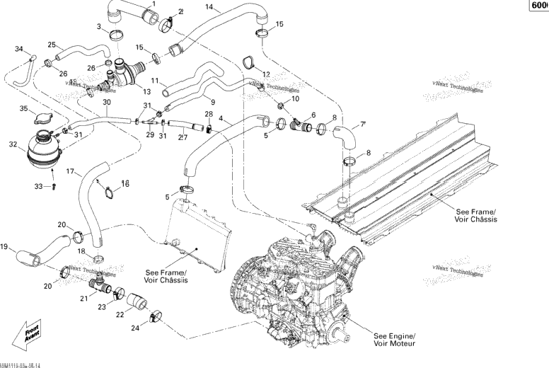 Cooling System 600
