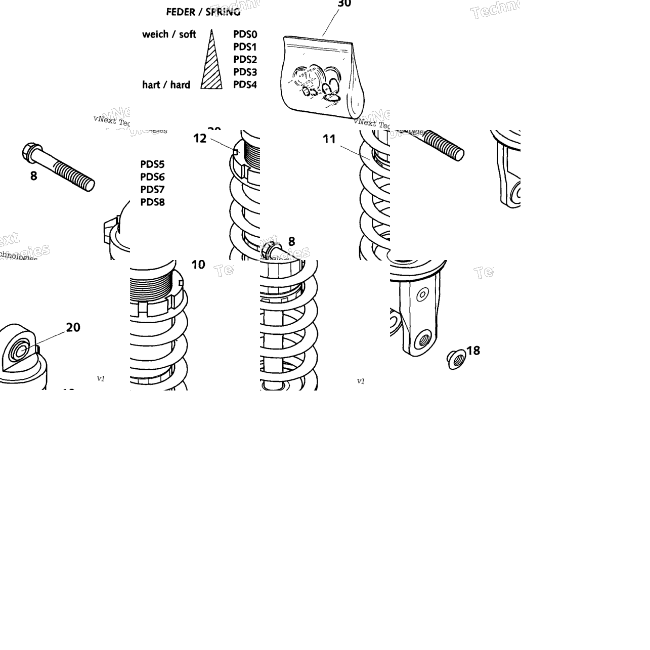 Shock Absorber Wp Pds