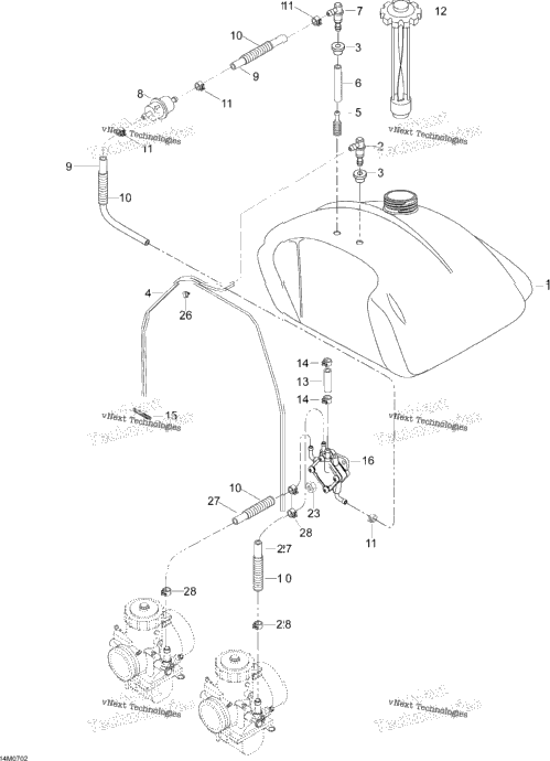 Fuel System 550