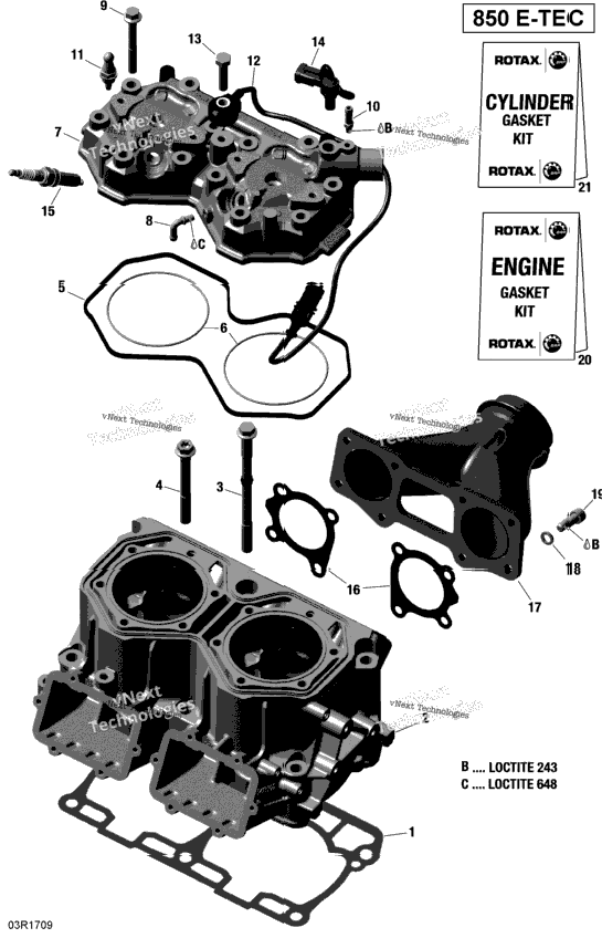Cylinder And Cylinder Head - All Models