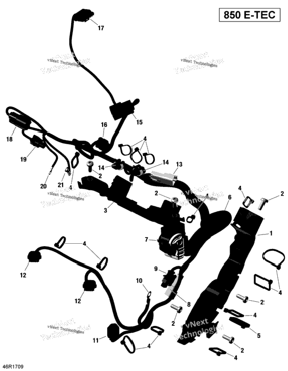 Engine Harness - All Models