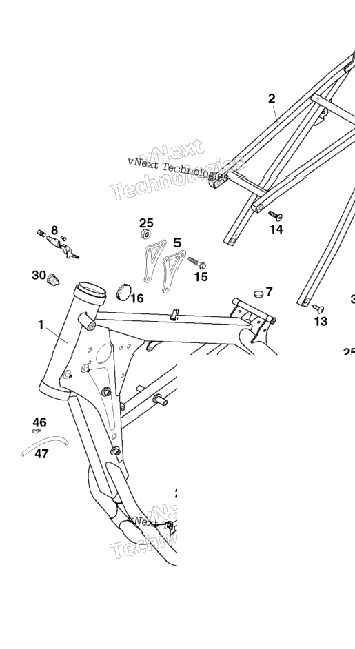 Frame, Sub Frame