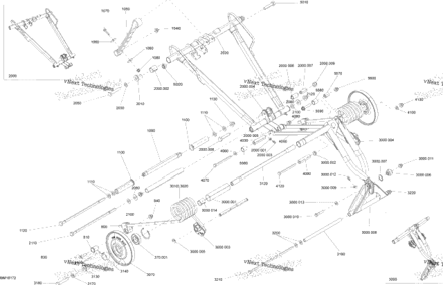Rear Suspension Summit - 600 Carb - Package Sport - Superior