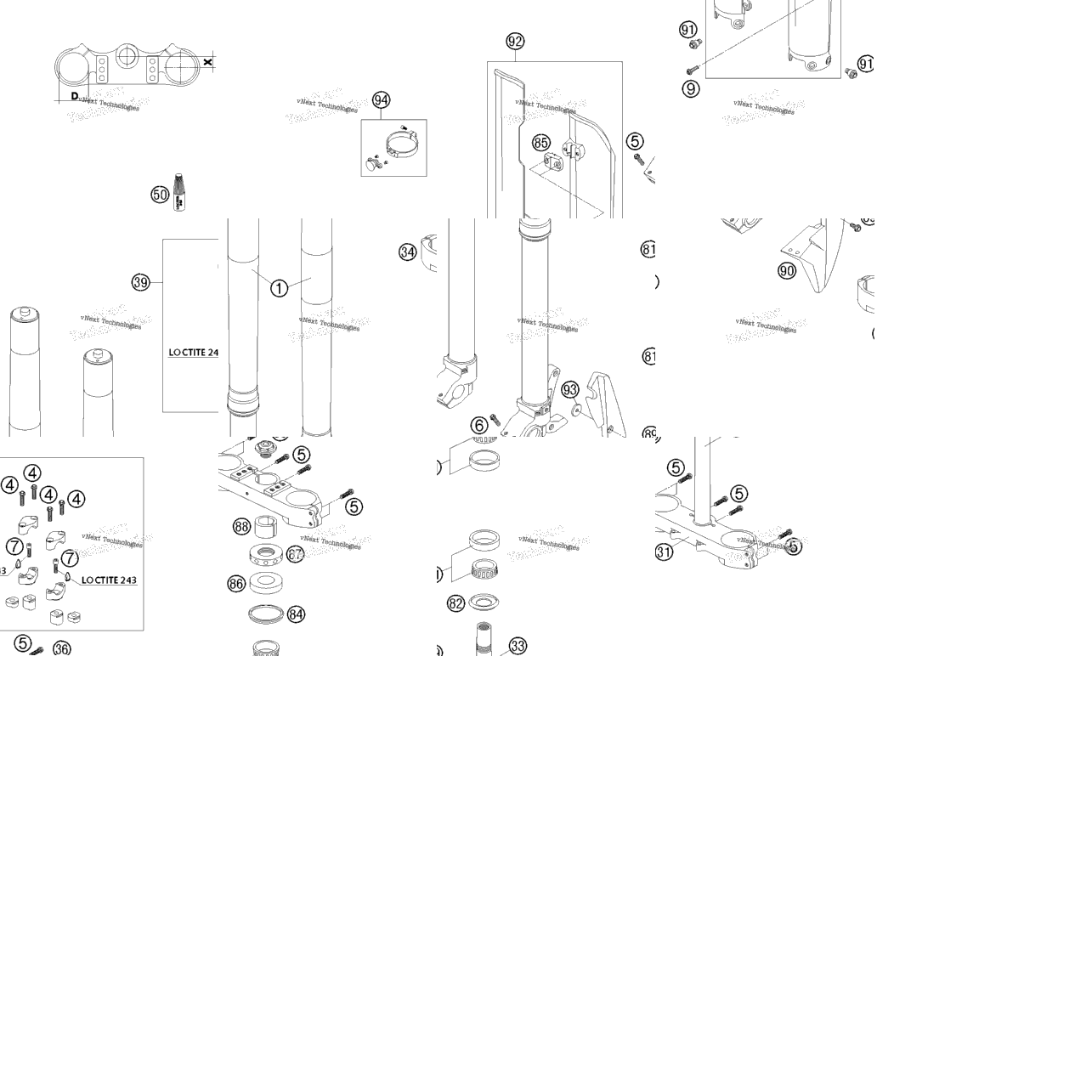 Front Fork Wp Usd 48