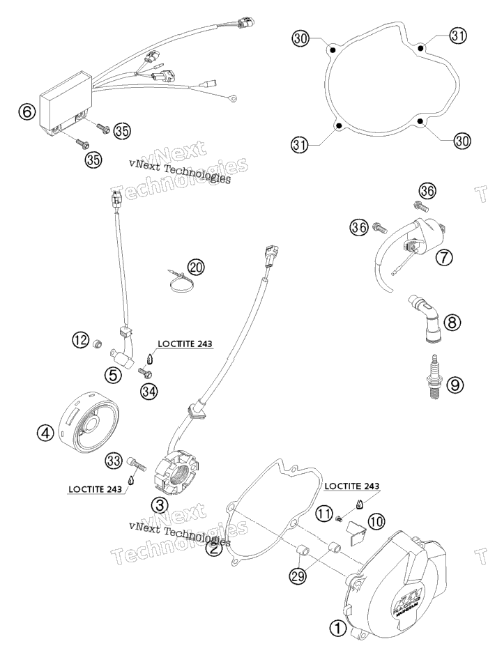 Ignition System Kokusan 4K3a