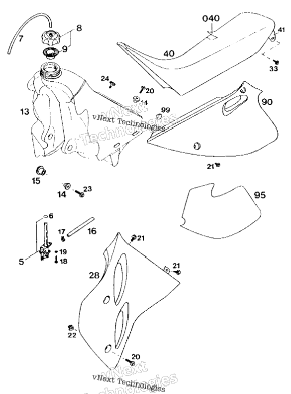 Tank, Seat, S.Covers