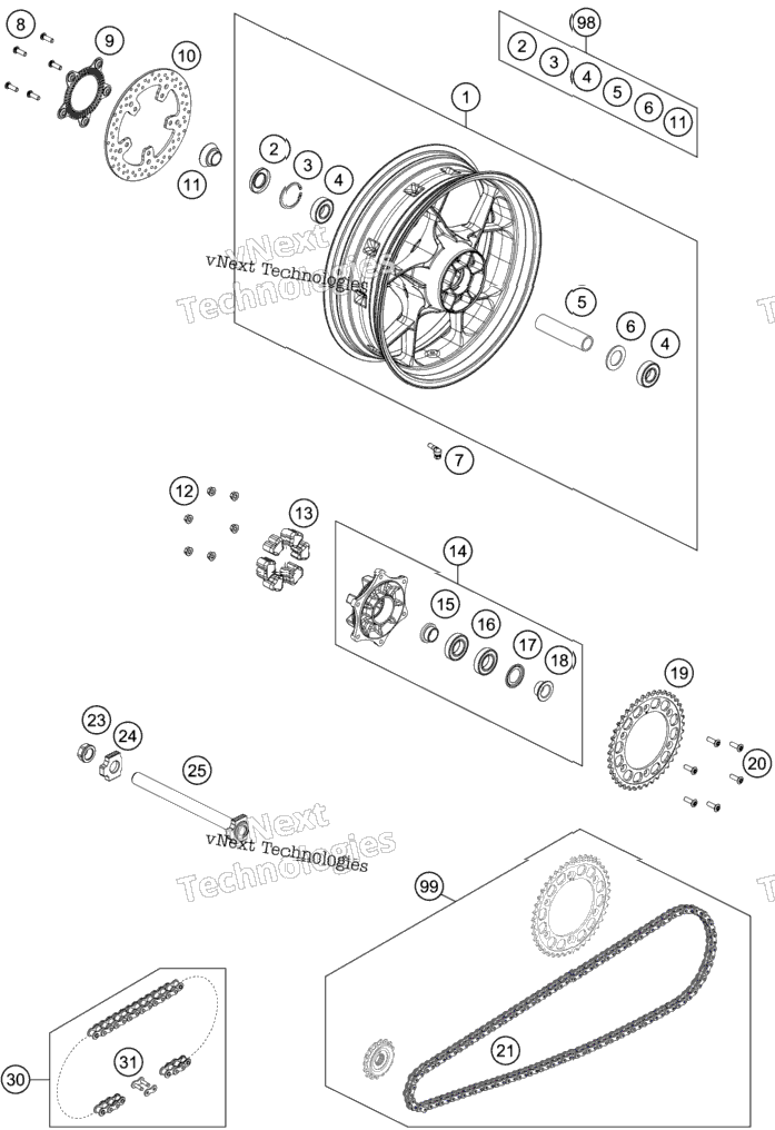 Rear Wheel