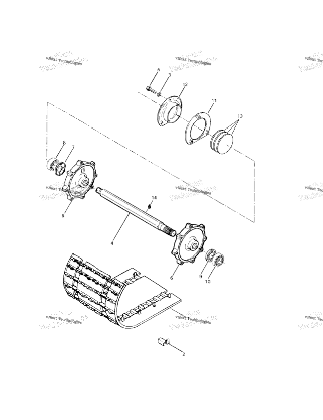 Drive Axle And Track