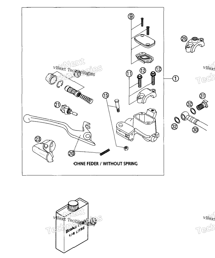 Hand Brake Cylinder
