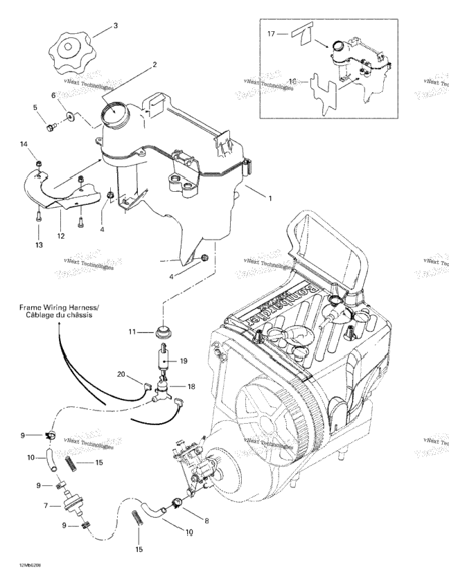 Oil Tank And Support