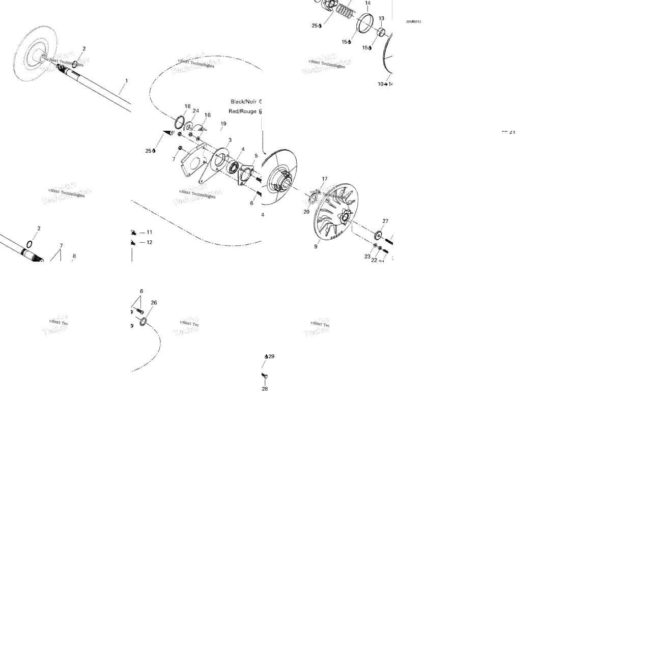 Driven Pulley