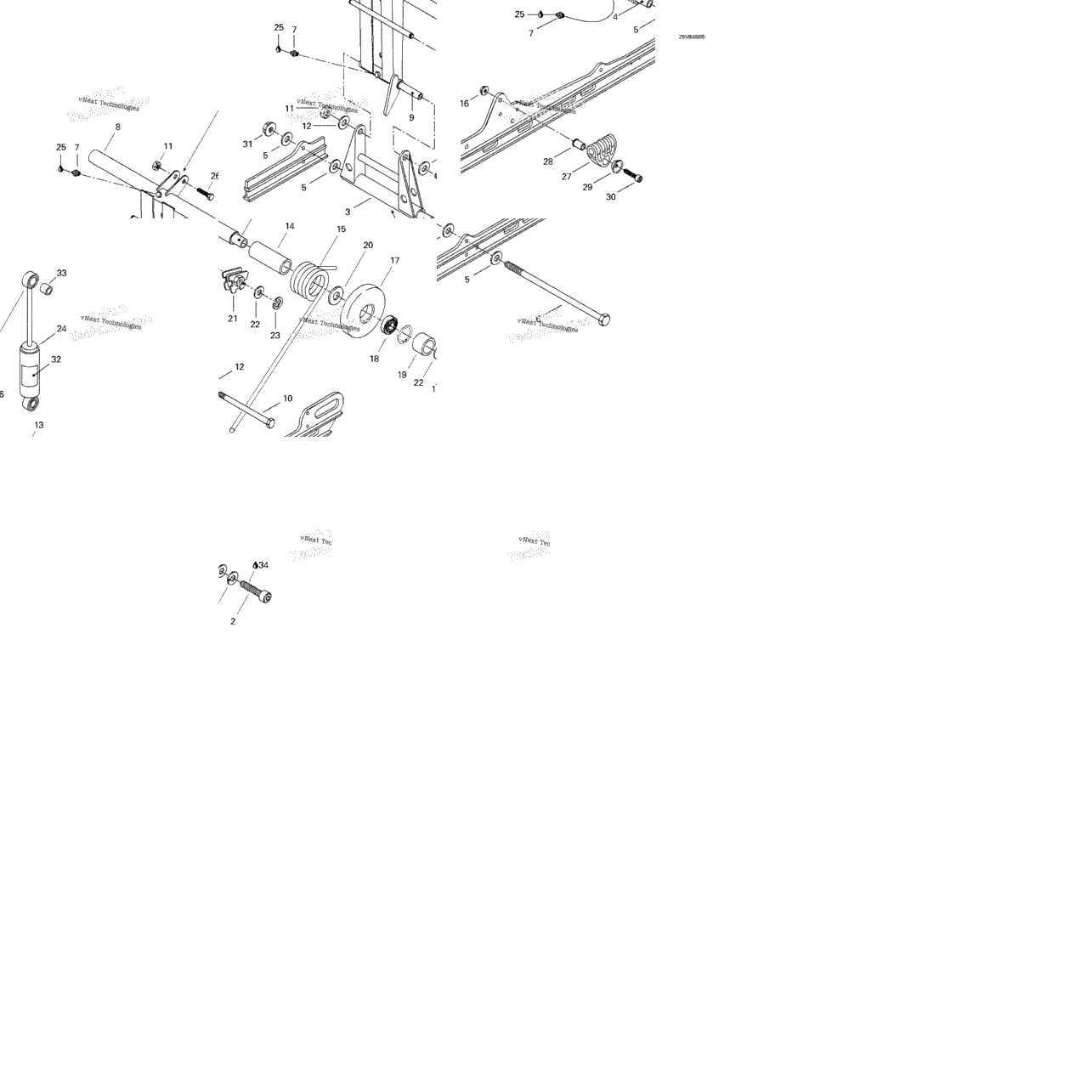 Rear Arm, Rear Suspension