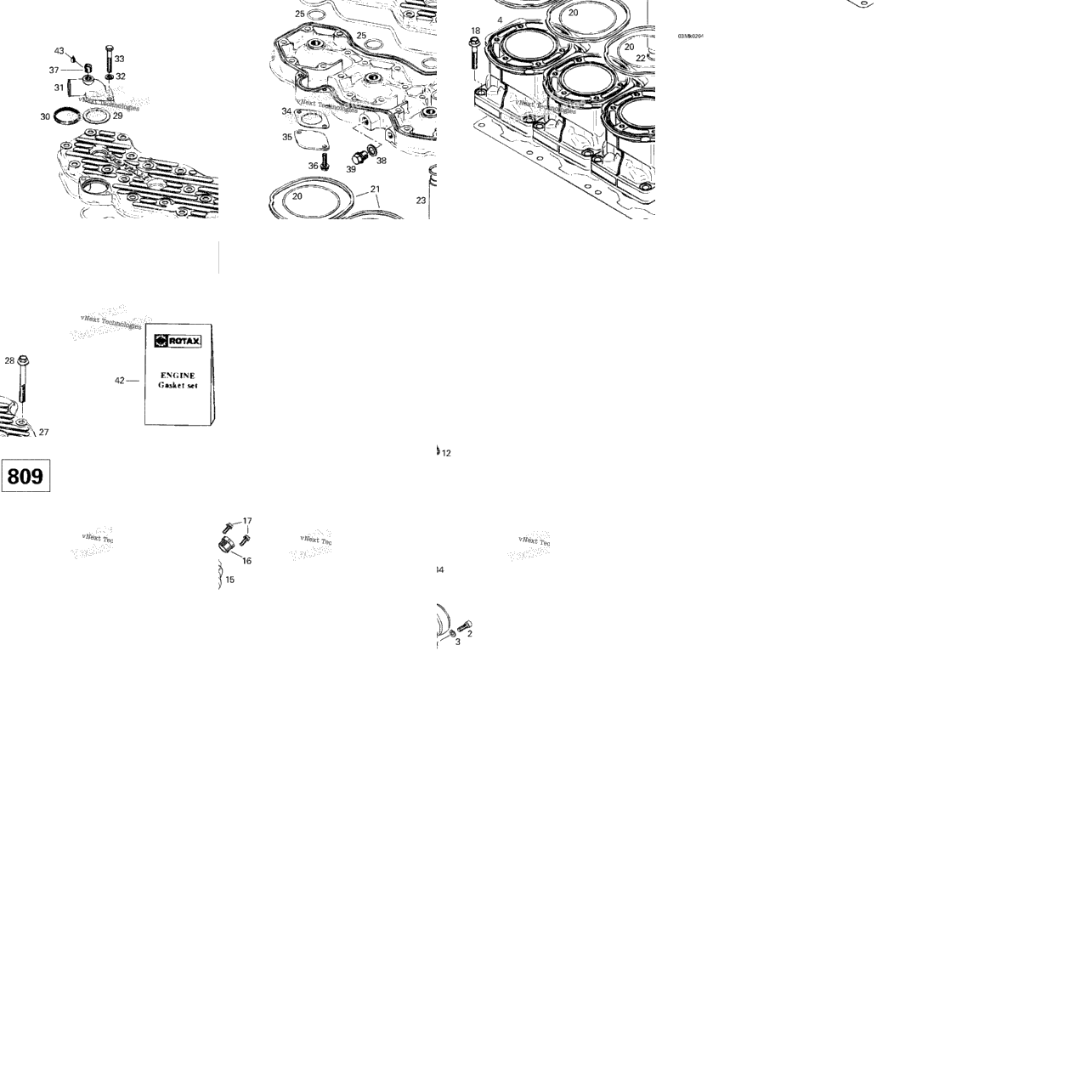 Cylinder, Exhaust Manifold