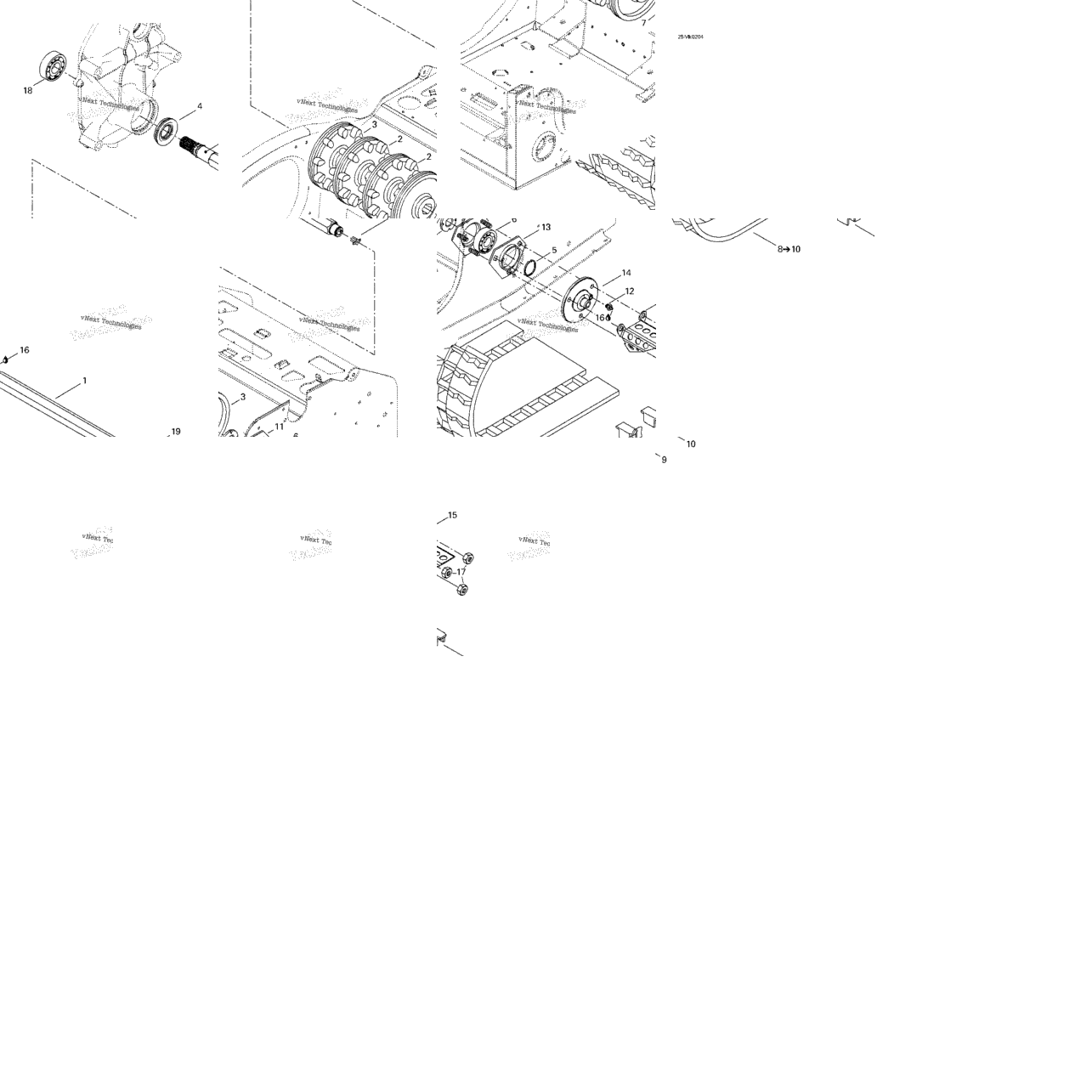 Drive Axle And Track