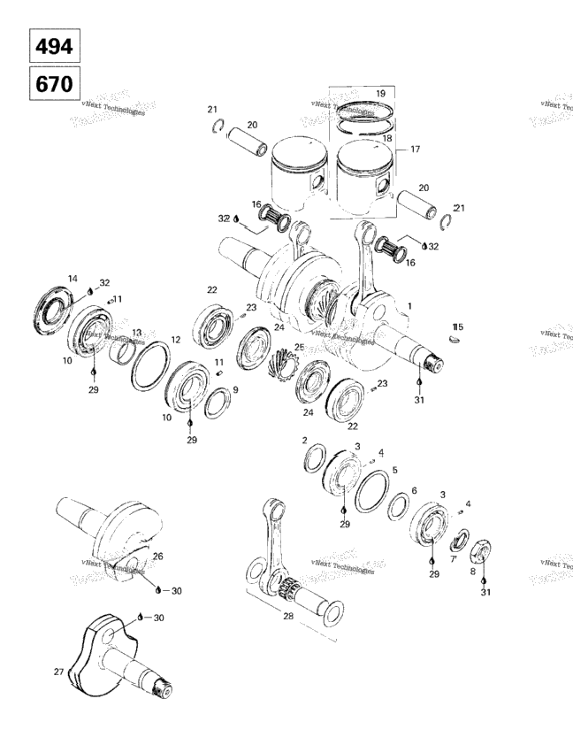 Crankshaft And Pistons (494, 670)