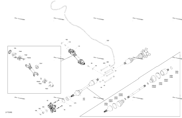 Drive - Rear - Common Parts