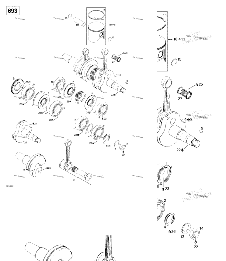 Crankshaft And Pistons 2