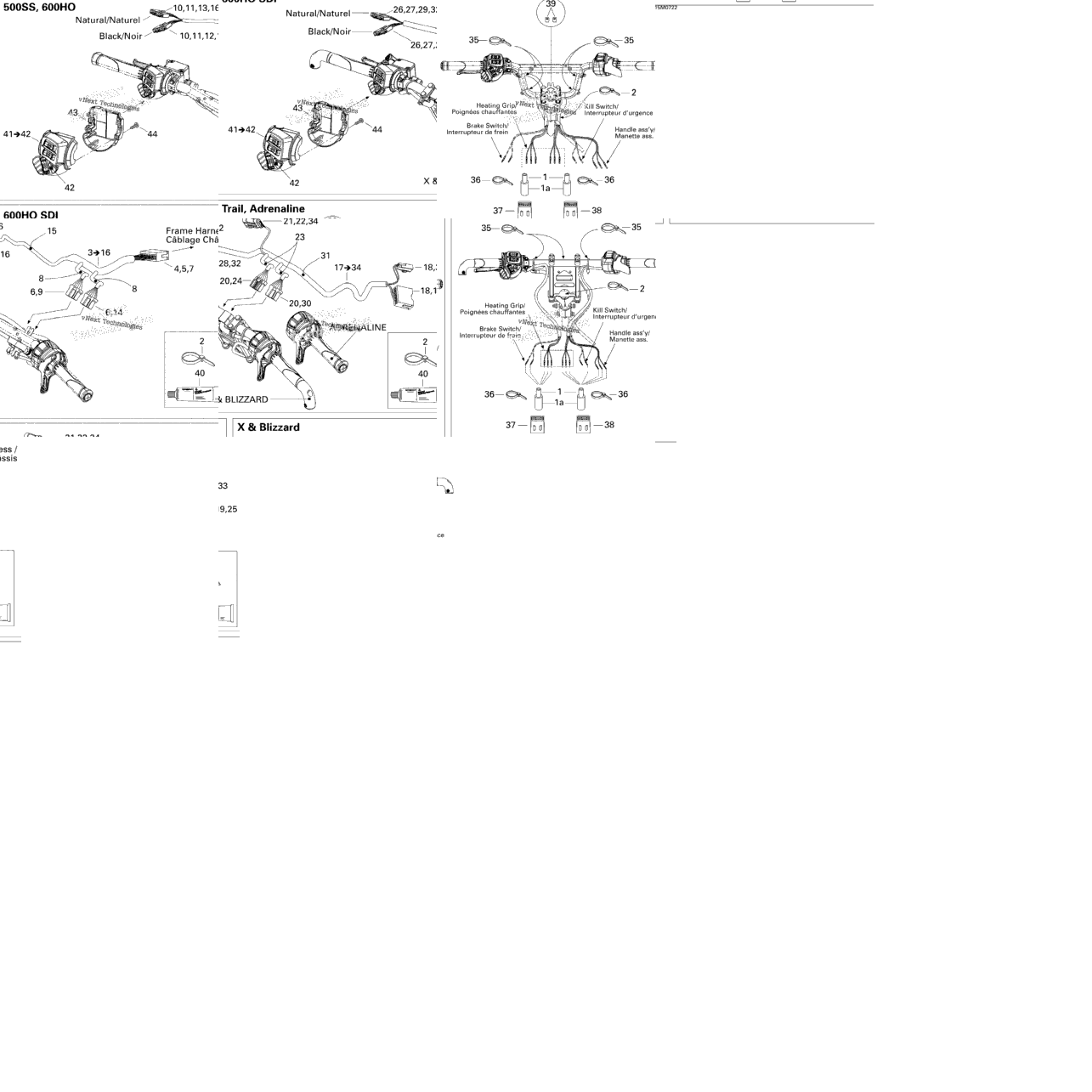 Steering Wiring Harness X, Blizzard
