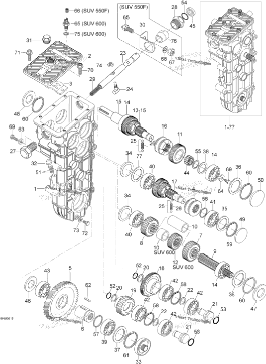 Transmission , 600 Suv