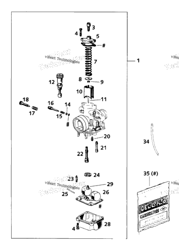 Carburetor Dellorto Phbg 19 Bs