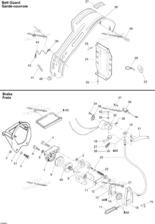 Brake And Belt Guard