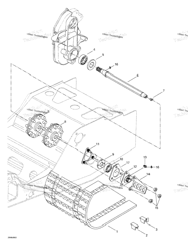Drive Axle And Track