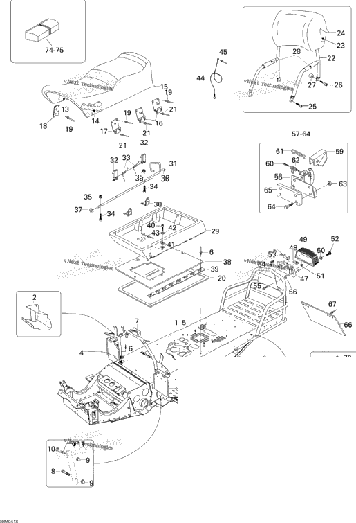 Frame And Seat