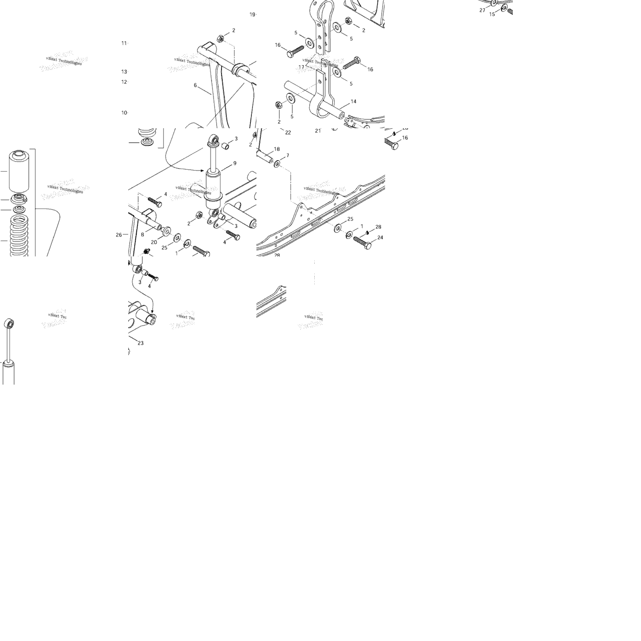 Front Arm, Rear Suspension