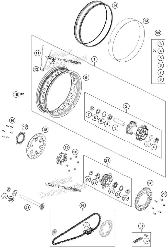 Rear Wheel