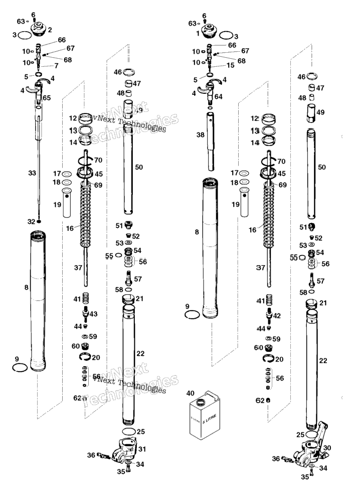 Fork Legs Usd43