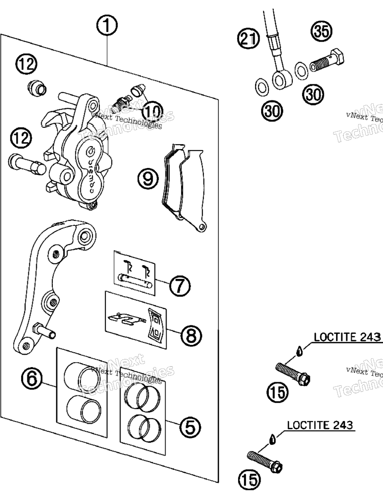 Brake Caliper Front