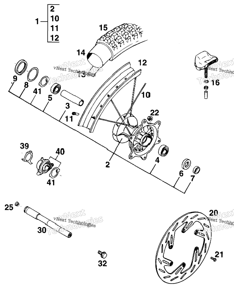 Front Wheel Exc,Egs