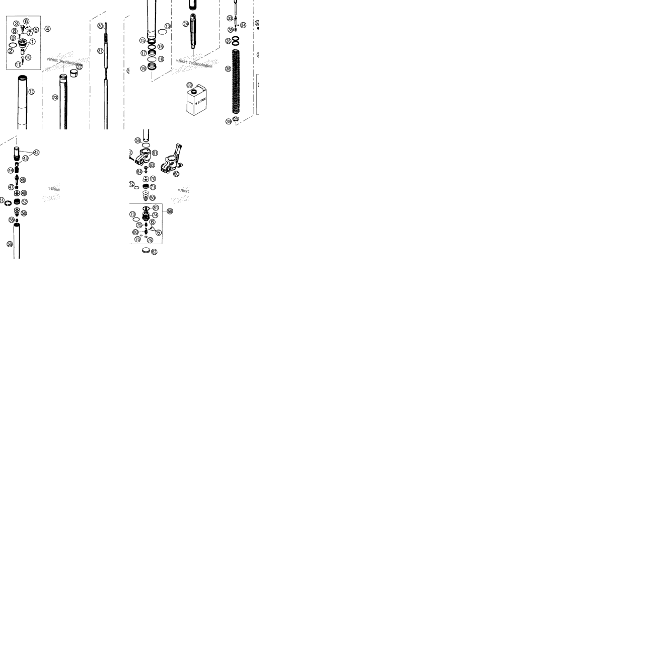 Fork Legs Wp Usd 43