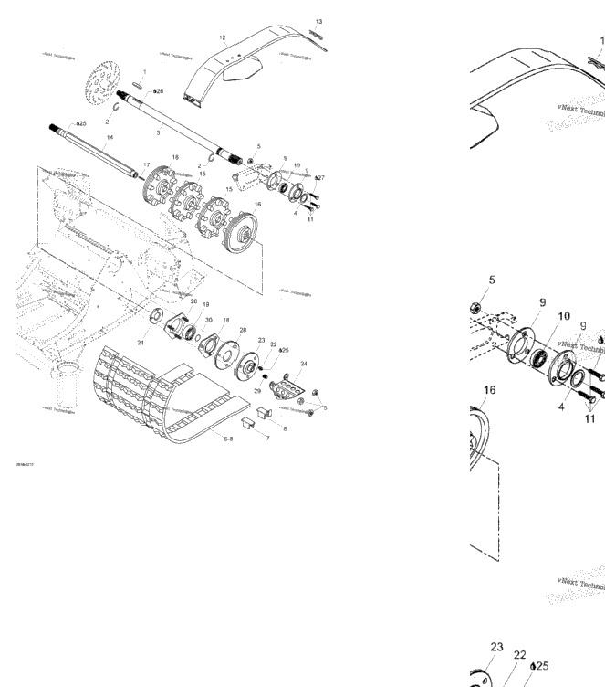 Drive Axle And Track