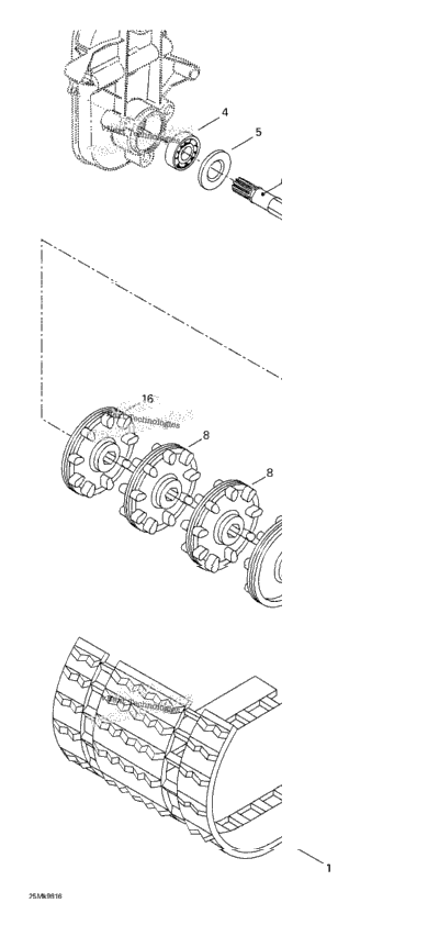 Drive Axle And Track