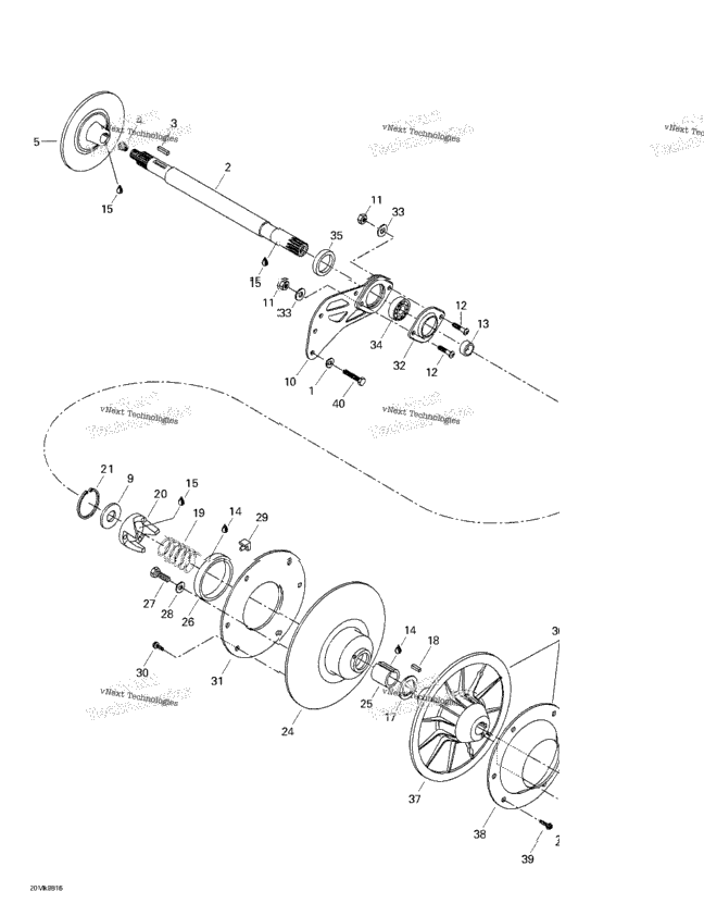 Driven Pulley