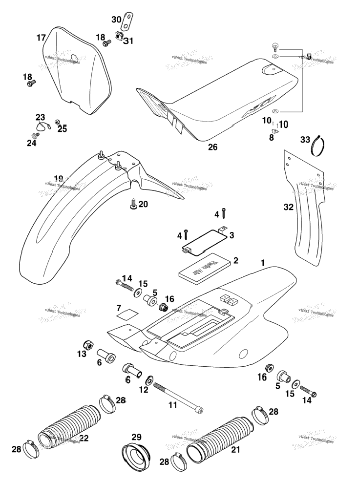 Seat, Fender, Mask
