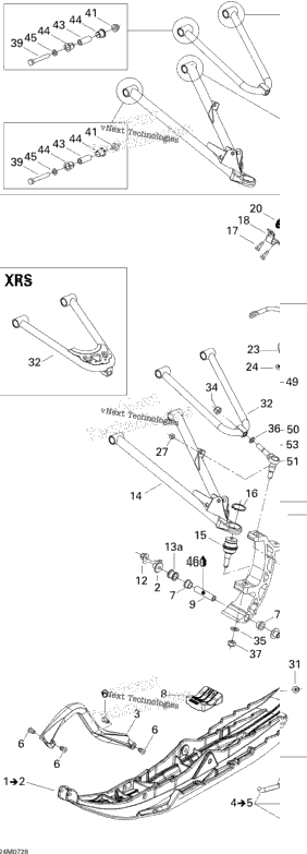 Front Suspension And Ski X
