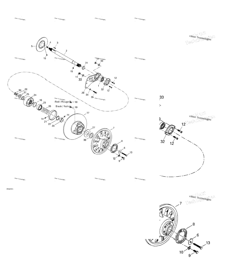 Driven Pulley