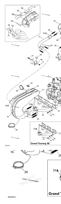 Engine Support And Muffler